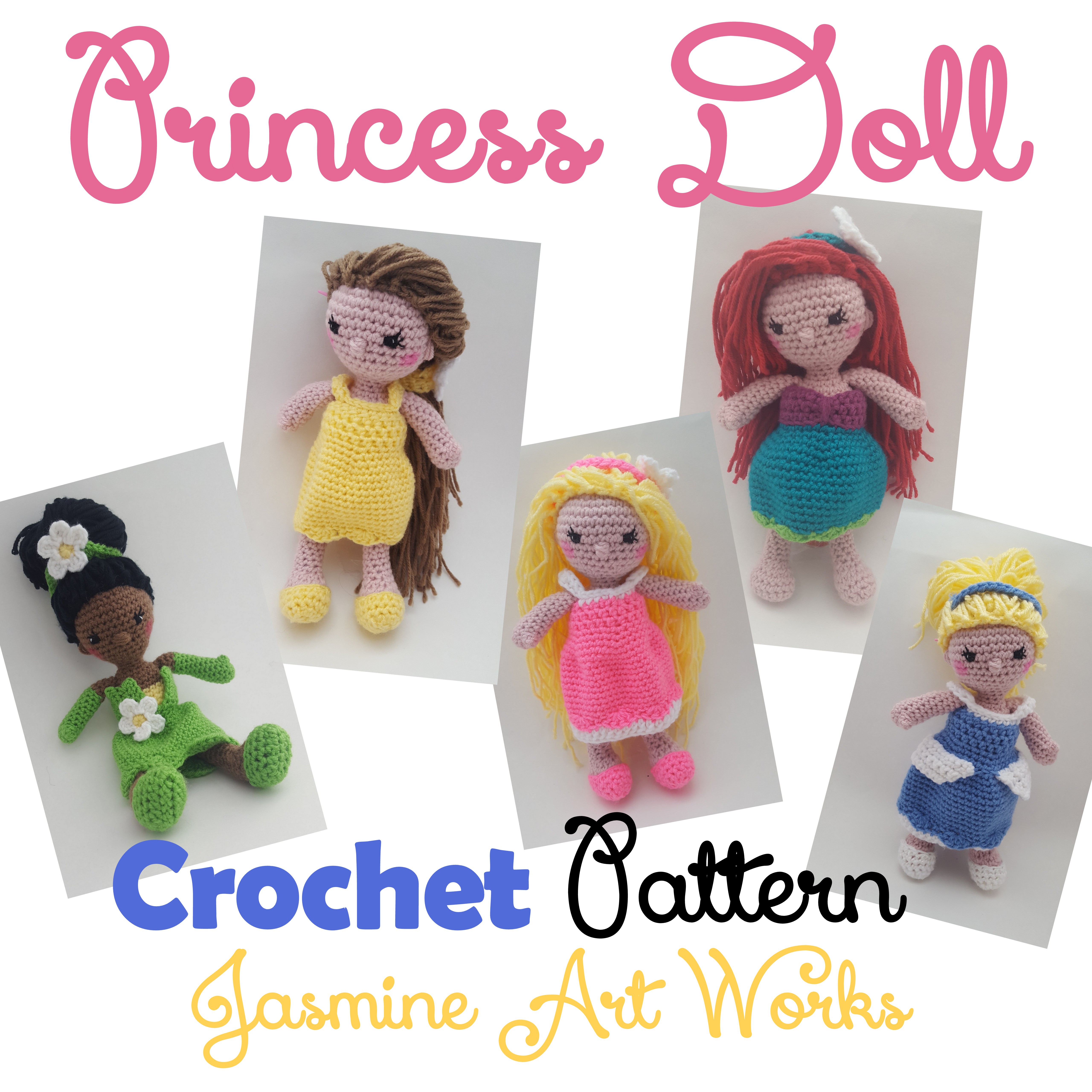 Amigurumi Patterns Online - Disney Princess - Free Crochet Pattern