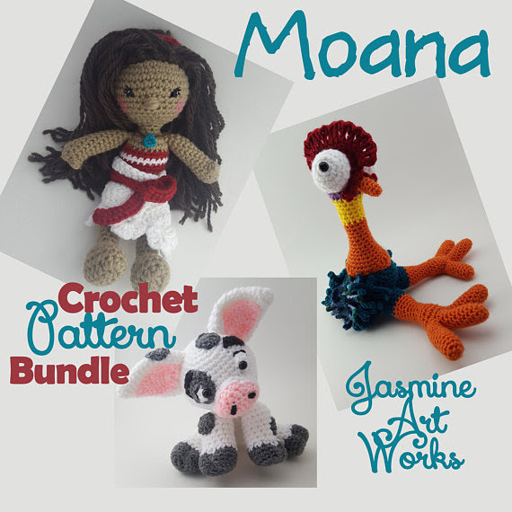 moana amigurumi pattern free