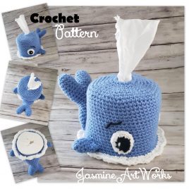 Turtle and Whale T.P. Cover Crochet Pattern